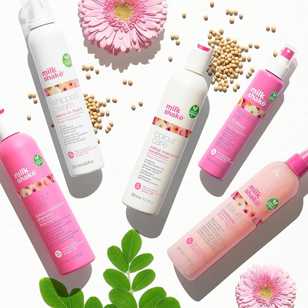 WHIPPED CREAM FLOWER FRAGRANCE putos plaukų stuktūrai