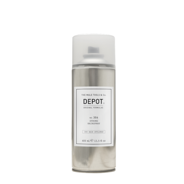 Nr. 306 STRONG HAIRSPRAY purinantis stiprios fiksacijos plaukų lakas