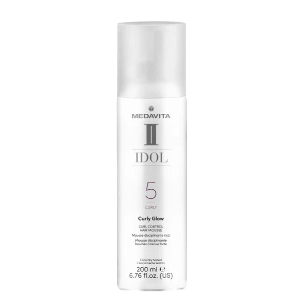 CURLY GLOW CONTROL HAIR MOUSSE stiprios fiksacijos garbanas modeliuojančios putos