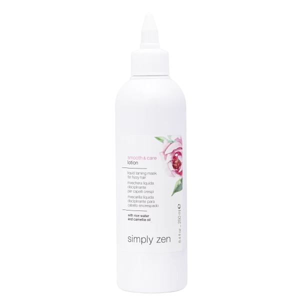 SMOOTH & CARE LOTION skysta kaukė šiauštis linkusiems plaukams