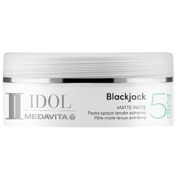 BLACKJACK MATTE PASTE itin stiprios fiksacijos matinė plaukų modeliavimo pasta