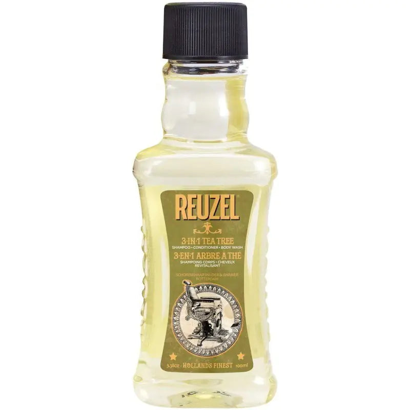 Daugiafunkcė priemonė REUZEL 3 in 1 Tea Tree Shampoo