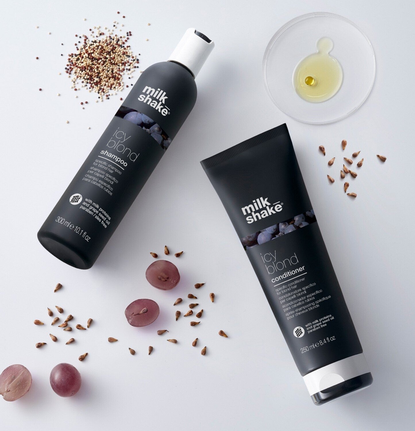 ICY BLOND SHAMPOO šampūnas šviesiems plaukams