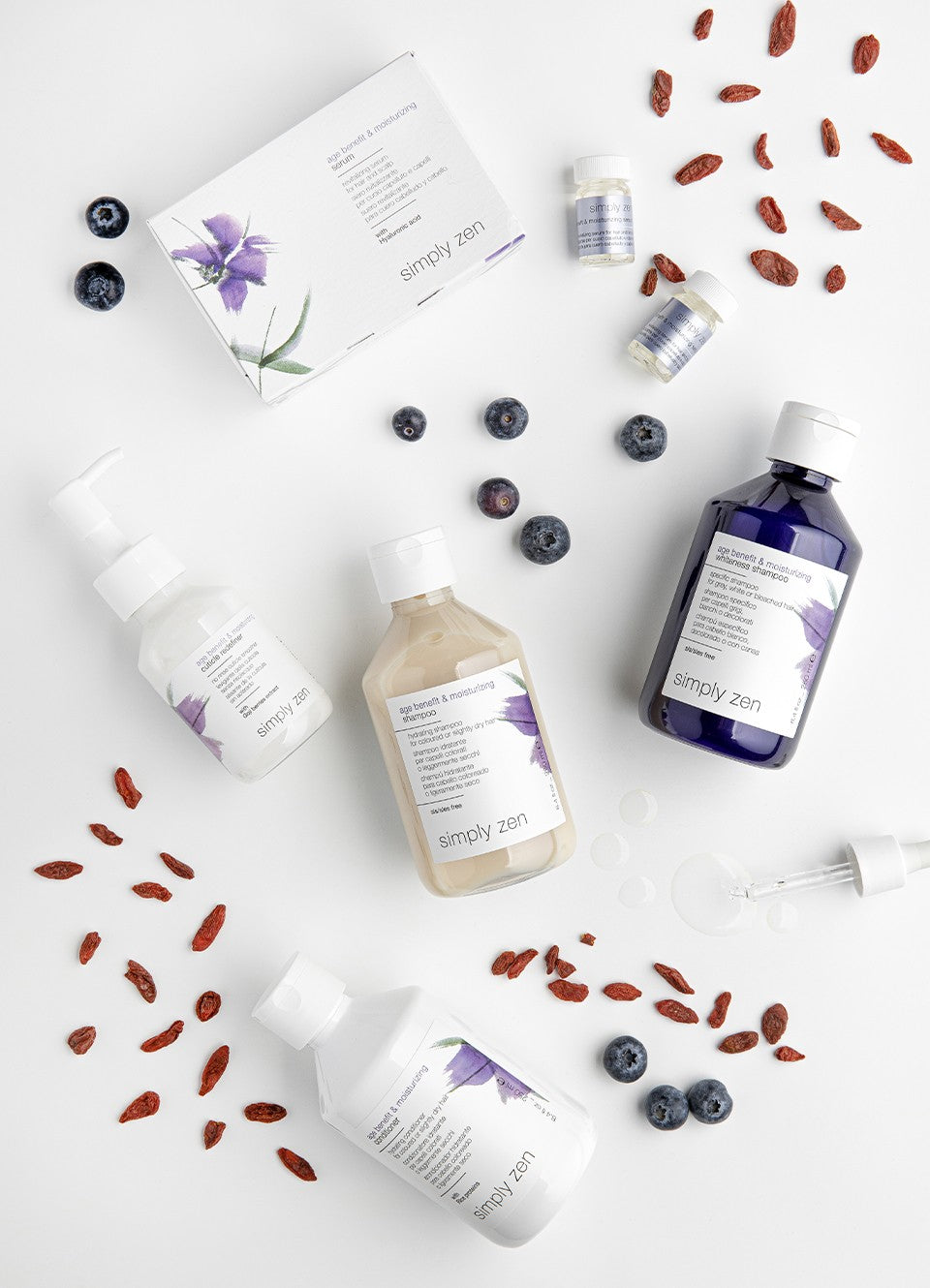 AGE BENEFIT & MOISTURIZING WHITNESS SHAMPOO šampūnas žiliems/šviesintiems plaukams