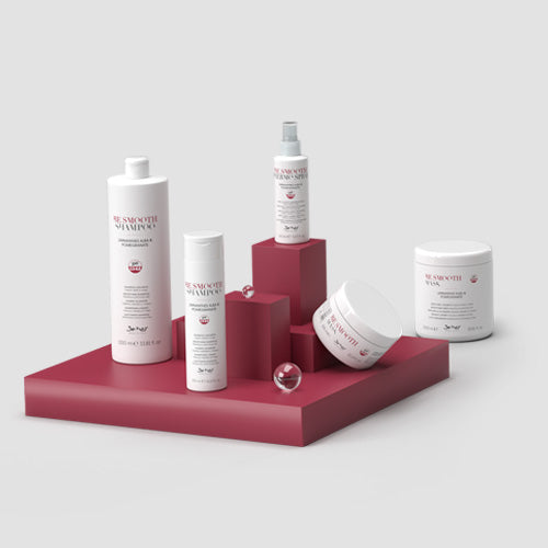 Be hair kaukė nepaklusniems, sausiems, besipučiantiems, pažeistiems plaukams BE SMOOTH (pH4.5-5)