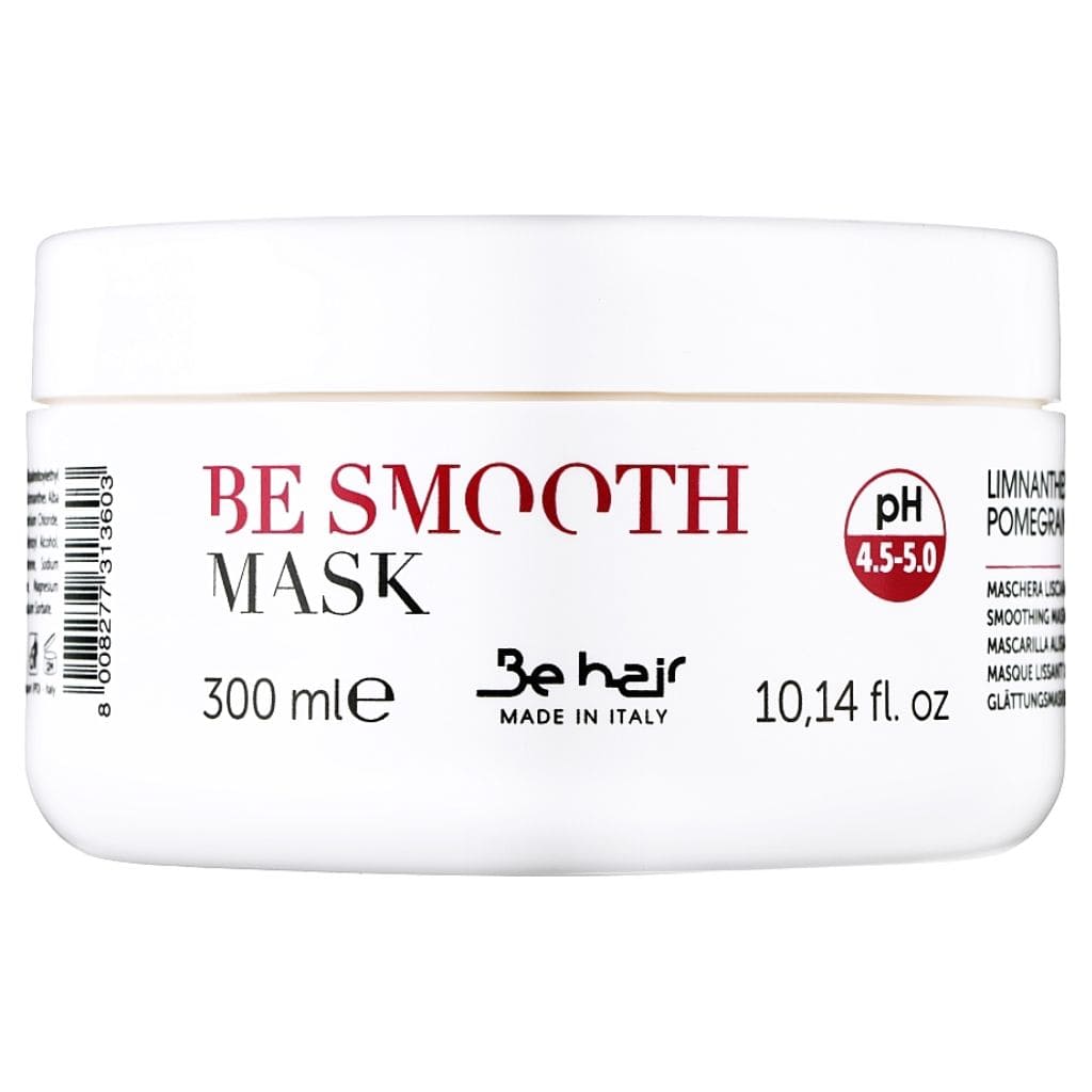 Be hair kaukė nepaklusniems, sausiems, besipučiantiems, pažeistiems plaukams BE SMOOTH (pH4.5-5)