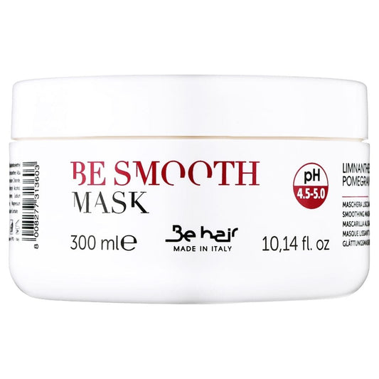 Be hair kaukė nepaklusniems, sausiems, besipučiantiems, pažeistiems plaukams BE SMOOTH (pH4.5-5)