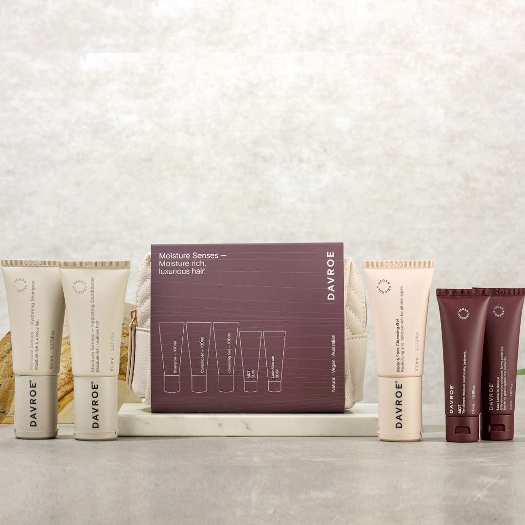 Davroe Moisture Senses kelioninis rinkinys
