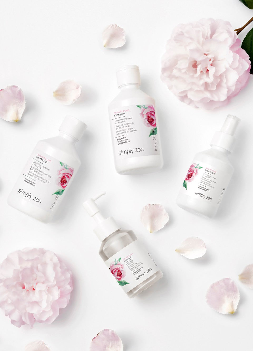 SMOOTH & CARE SHAMPOO plaukus glotninantis šampūnas