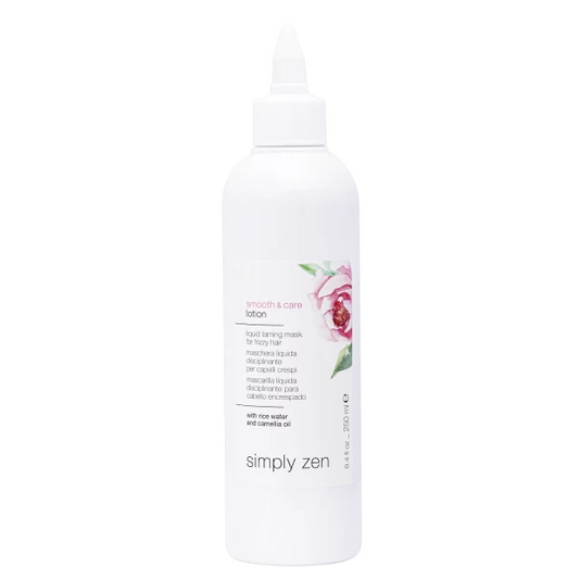 SMOOTH & CARE LOTION skysta kaukė šiauštis linkusiems plaukams