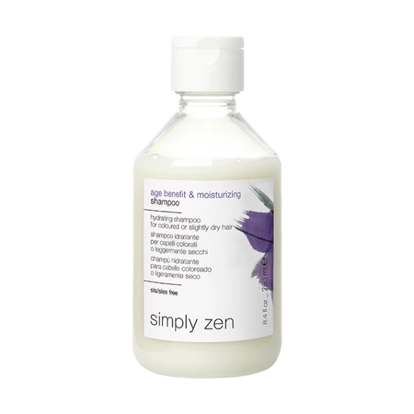 AGE BENEFIT & MOISTURIZING SHAMPOO drėkinamasis šampūnas apysausiems plaukams