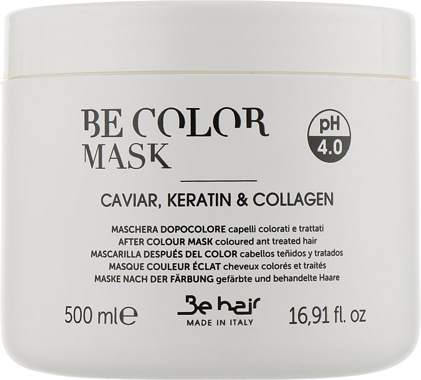 Be hair rinkinys dažytų, pažeistų plaukų priežiūrai BE COLOR