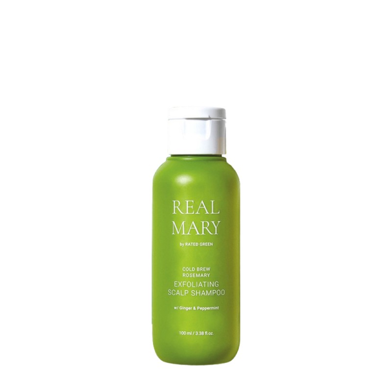 REAL MARY Galvos odą valantis šampūnas „Cold Brew Rosemary Exfoliating Scalp Shampoo“