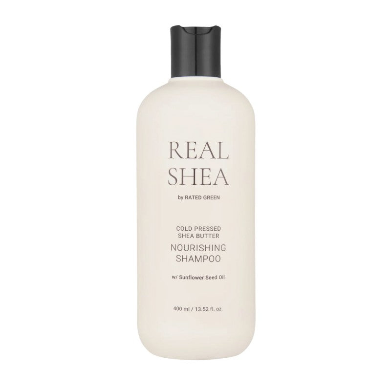REAL SHEA Maitinamasis šampūnas „Cold Pressed Shea Butter Nourishing Shampoo“