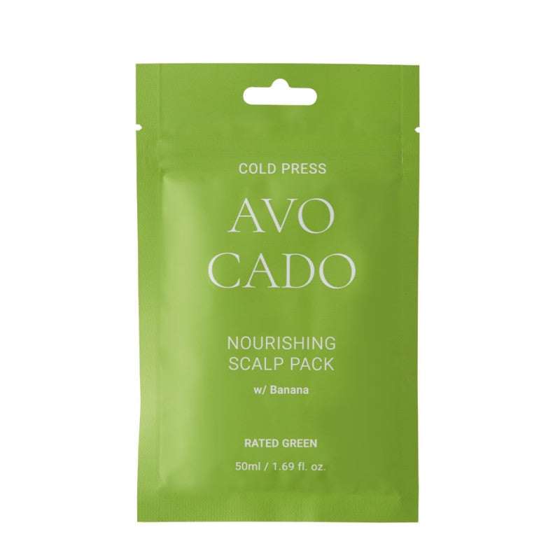 AVO CADO Maitinanti plaukų kaukė "Cold Press Avocado Nourishing Scalp Pack w/ Banana"