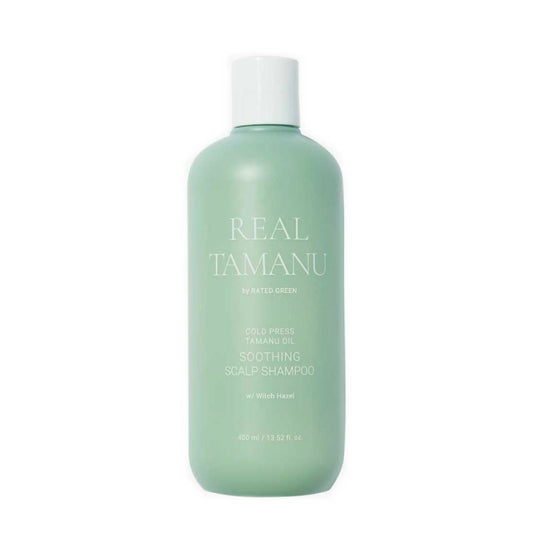 REAL TAMANU Raminantis plaukų šampūnas “Cold Press Tamanu Oil Soothing Scalp Shampoo”