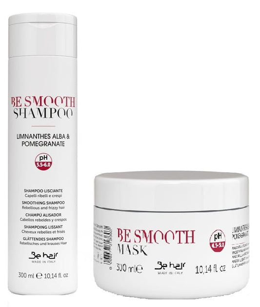 Be hair rinkinys nepaklusniems, sausiems, besipučiantiems, pažeistiems plaukams BE SMOOTH